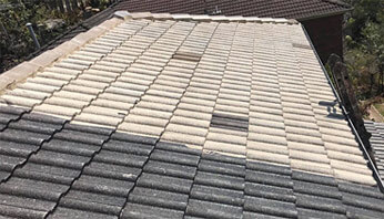 Completed roof restoration by ReKote Roofing