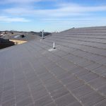 tiled roofs with sky view